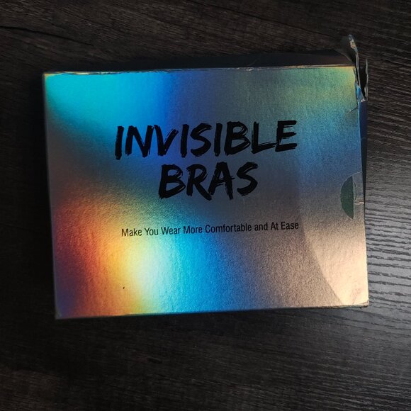 Invisible Adhesive Bras - Sticky Backless Strapless Bra Set - Picture 1 of 4